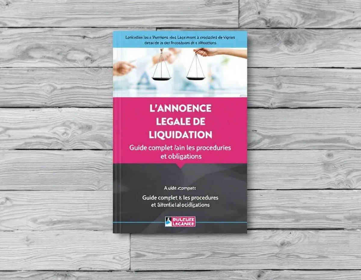 L'annonce légale de liquidation : guide complet pour les procédures et obligations